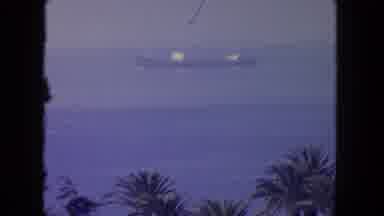 Tijuana Mexico (1962): View Of The Arrival Of A Large Commercial Ship In A Port