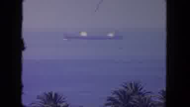 Tijuana Mexico (1962): The Naval Vessel Floats Near Shore In Open Water Paradise