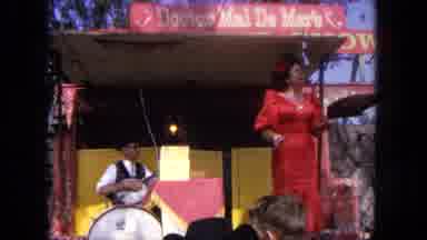 Tijuana Mexico (1962): A Lady Singing The Song In The Song