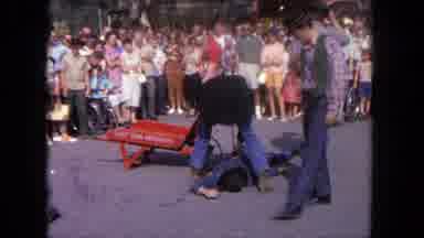 Tijuana Mexico (1962): A Few Good Men Picking Up The Red Heavy Bench