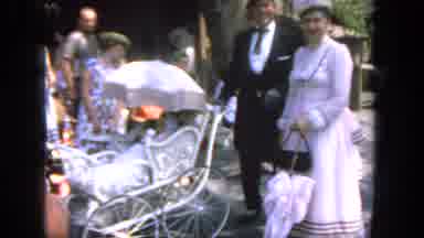 San Diego California (1962): Newlywed Couple With Fake Baby Invite Monkey To
