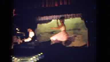 San Diego California (1962): A Lady Dancing In The Stage She Enjoy Themselves