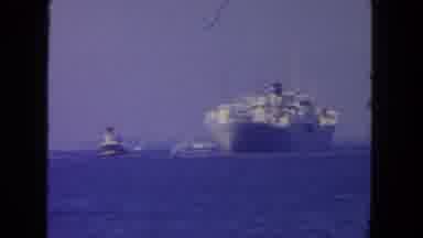 San Diego California (1962): Army In The Sea Blue Sky Weapons Ocean Big Boat