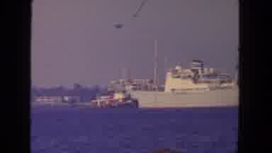 San Diego California (1962): View Of The Arrival Of A Commercial Boat In A Busy
