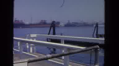 San Diego California (1962): A Harbor Full Of Tankers And Smaller Boats On A Calm