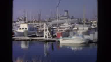 San Diego California (1962): Boat In The Sea People Next Door