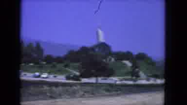 San Diego California (1962): Vintage Looking View Driving On A Road And Also