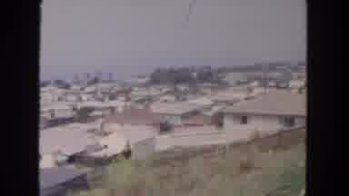 San Diego California (1962): Neighbourhood Scanning Shot