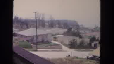 San Diego California (1962): View Of A Neighborhood With Houses And Landscaping