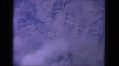 San Diego California (1962): Aerial View Of A Large Canyon