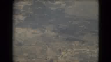 Mexico City Mexico (1962): Shot From A Plane High Above The Ground Of Grass Plains