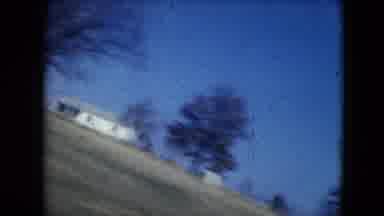 Mexico City Mexico (1962): Driving Fast Thru A Rural Area With Trees Grass Farm
