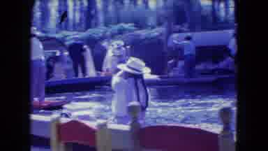Mexico City (1962): A Persons Are Travelling In The Boat They Are Ride And Enjoy