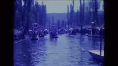 Mexico City (1962): Bunch Of Boats At The Dock On The Water