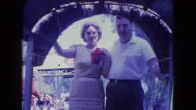 Mexico City (1962): Tourists Take A Boat Trip Down The River With Great Joy And