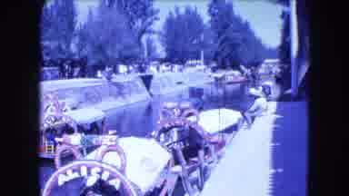 Mexico City (1962): Sailing On A Condula In The Watery Streets Of Venice Italy