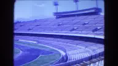 Mexico City (1962): Football Arena Empty And Big