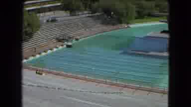 Mexico City (1962): Video Footage Of An Empty Sporting Stadium On A Sunny Day