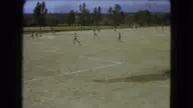 Mexico City (1962): Vintage Soccer Or Football Game In Countryside