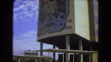 Mexico City (1962): Beautiful Painting In A Commercial Building That Shows Respect