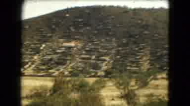 Mexico City (1962): Riding In A Vehicle And Filming A Hill And The Barren Land At