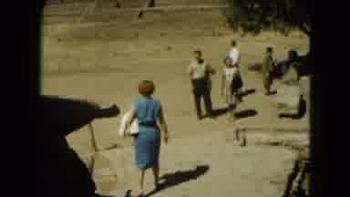 Mexico City (1962): Taking A Tour Guide Through Ancient Ruins In The Mexican