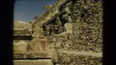 Mexico City (1962): Tourists Visit Historic Ruins On A Sunny Day And Still