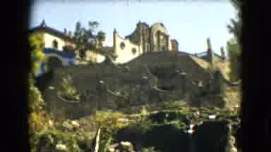 Mexico City (1962): Vintage Cars In European Town Riding Around Enjoying The