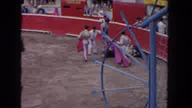 Los Angeles California USA (1962): Bullfighting Arena Is Home To Matador Armed