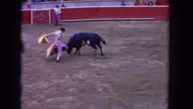 Los Angeles California USA (1962): Run From The Bull