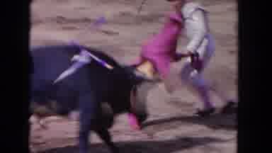 Los Angeles California USA (1962): A Bullfighting Game Is Very Dangerous Game It