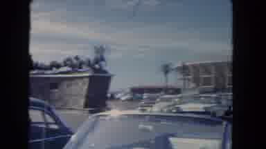 Los Angeles California USA (1962): Landmark Spot With A Lot Of Cars And A Dome