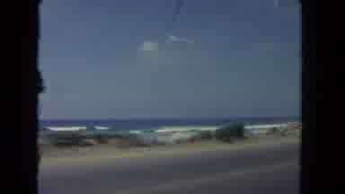 Los Angeles California USA (1962): Vast Ocean And The Waves Coming Ashore As Seen