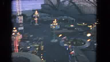 Los Angeles California USA (1962): Recording Of Amusement Park Rides Running And