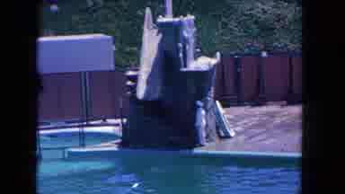 Los Angeles California USA (1962): A Machine And Sailor Next To A Large Body Of