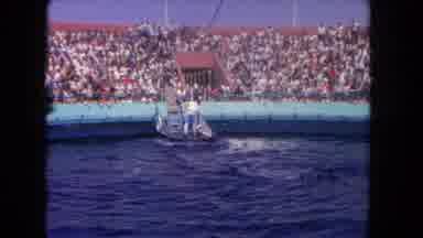 Los Angeles California USA (1962): A Big Pool Where A Lot Of People Want To Go