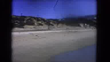 Los Angeles California USA (1962): A Panoramic View Of The Coast And Sand Dunes In