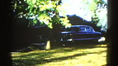 Illinois USA (1962): The Car Were Parking Outside On The Shelter