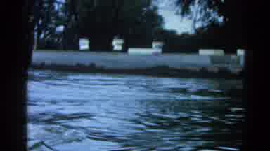 Illinois USA (1962): Boats Driving Across The Lake