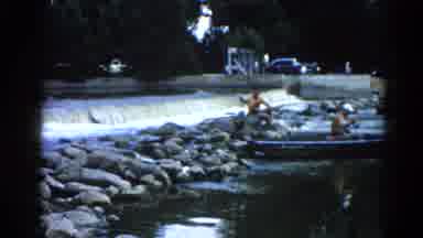 Illinois USA (1962): They're All Enjoying The Boat Ride In The Lake