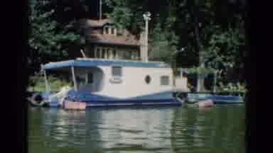 Illinois USA (1962): There Is A Boat Heading Out To Sea To Go Fishing