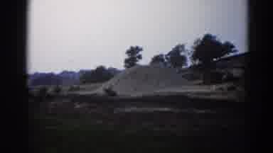 Illinois USA (1962): This Looks Like A Construction Site With A Big Sand Pile And