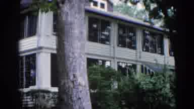 Illinois USA (1962): The Two Ladies Were Going Walking In The Grass In Front Of