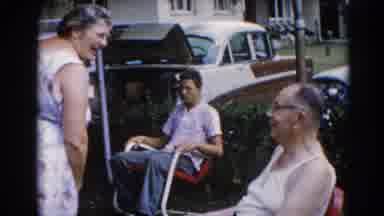 Illinois USA (1962): Family Members Are In The Park All Are Enjoying Them