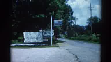 Illinois USA (1962): It Is Highways No One Is There In The Roadside