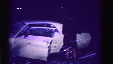 Hagerstown Maryland USA (1962): The Lady Was Try To Get Her Dog On Her Car Because