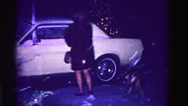 Hagerstown Maryland USA (1962): Getting In The Car When ItâS Snowing