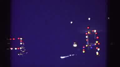 Hagerstown Maryland USA (1962): Houses Decorated With Colorful Lights Door