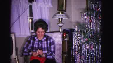 Hagerstown Maryland USA (1962): One Lady Is Sitting On The Chair And Talking About