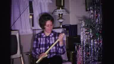 Hagerstown Maryland USA (1962): A Husband And Wife Doing Something And Decorating